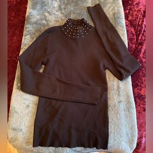 Black Studded Sweater